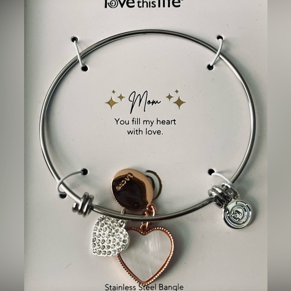 🆕Love this Life “Mom” Bangle Bracelet. New in box with price tag. - Picture 3 of 6